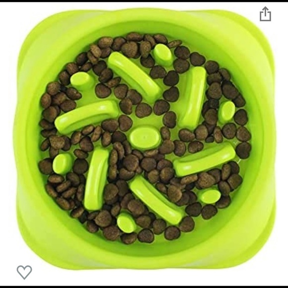 Dog Slow Feeder Dog Bowl Green Poshmark